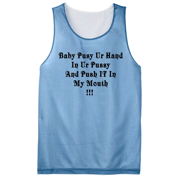 Push IT In My Mouth Mesh Reversible Basketball Jersey Tank