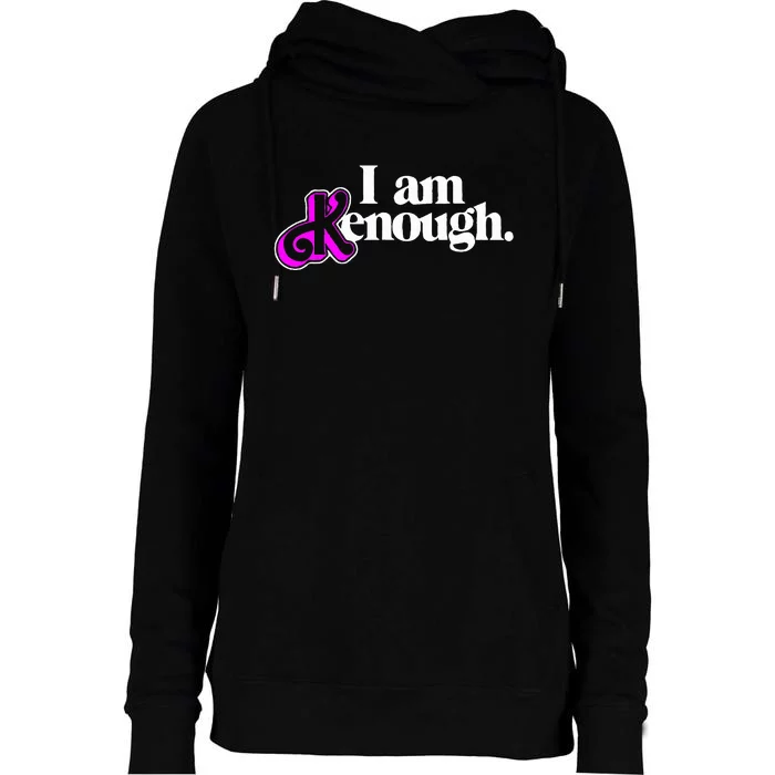 Pinky Im Ken I Am Ken Funny Enough Womens Funnel Neck Pullover Hood