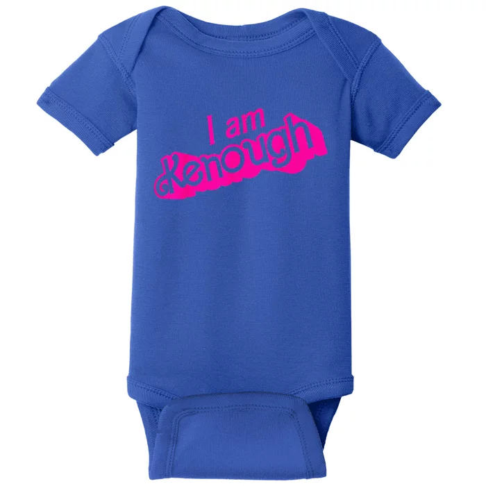 Pinky Im Ken I Am Ken Funny Enough Baby Bodysuit