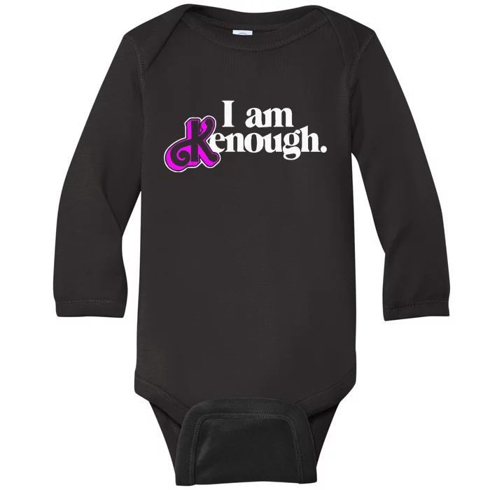 Pinky Im Ken I Am Ken Funny Enough For Men Women Kids Baby Long Sleeve Bodysuit