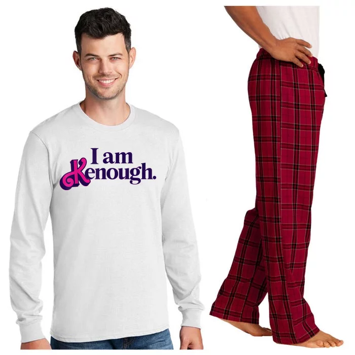 Pinky Im Ken I Am Ken Funny Enough Tee For Men Women Long Sleeve Pajama Set