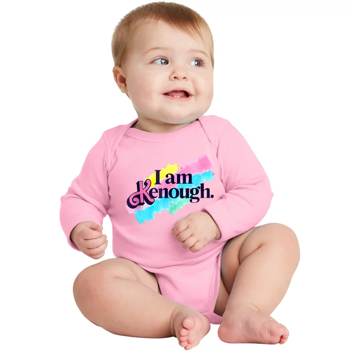 Pinky Im Ken I Am Ken Funny Enough For Men Women Baby Long Sleeve Bodysuit