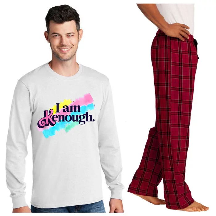 Pinky Im Ken I Am Ken Funny Enough For Men Women Long Sleeve Pajama Set