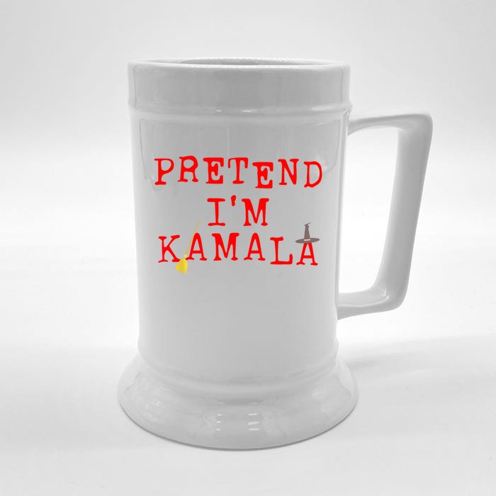 Pretend IM Kamala Front & Back Beer Stein