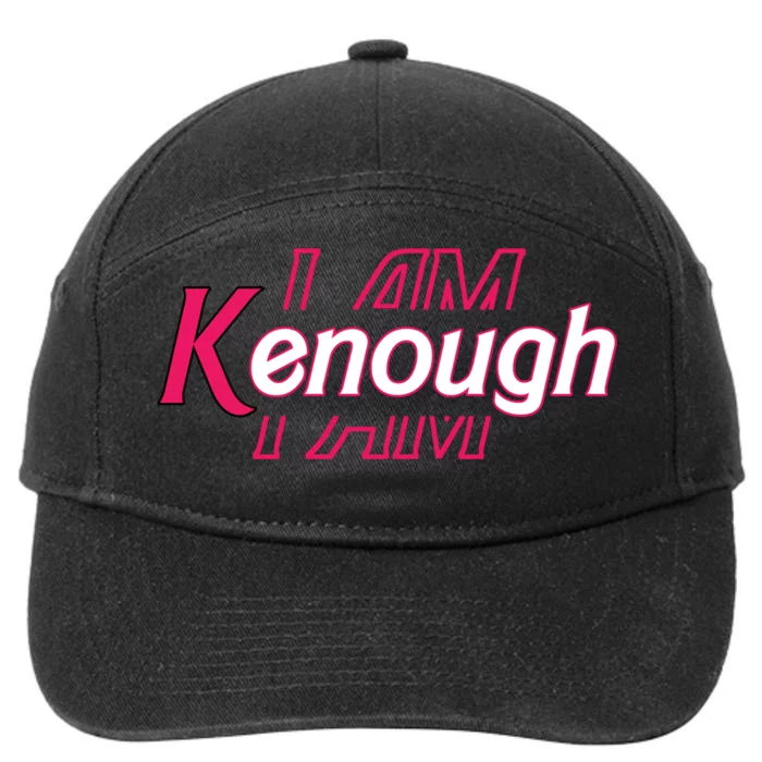 Pinky Im Ken I Am Ken Funny Enough Tee For Men Women Kids 7-Panel Snapback Hat