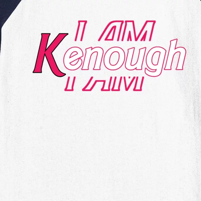 Pinky Im Ken I Am Ken Funny Enough Tee For Men Women Kids Baseball Sleeve Shirt