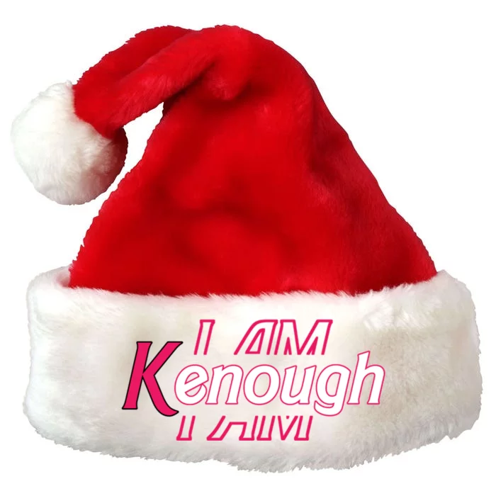 Pinky Im Ken I Am Ken Funny Enough Tee For Men Women Kids Premium Christmas Santa Hat