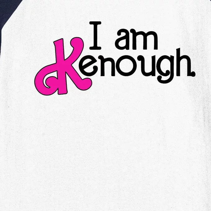 Pinky Im Ken I Am Ken Funny Enough For Men Women Kids Baseball Sleeve Shirt