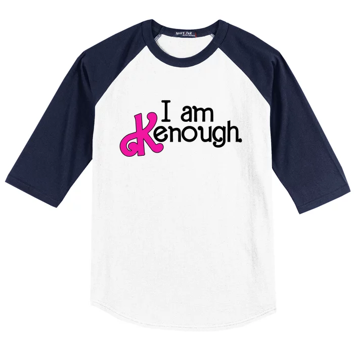 Pinky Im Ken I Am Ken Funny Enough For Men Women Kids Baseball Sleeve Shirt