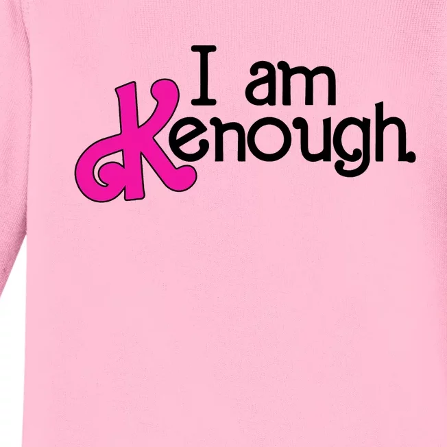 Pinky Im Ken I Am Ken Funny Enough For Men Women Kids Baby Long Sleeve Bodysuit