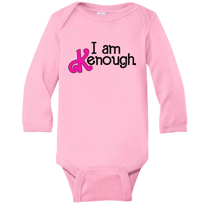 Pinky Im Ken I Am Ken Funny Enough For Men Women Kids Baby Long Sleeve Bodysuit