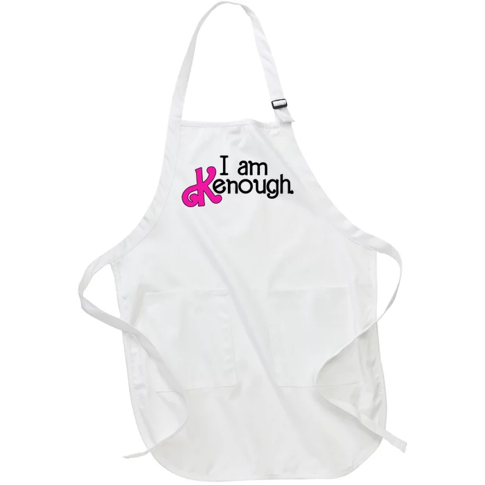 Pinky Im Ken I Am Ken Funny Enough For Men Women Kids Full-Length Apron With Pocket