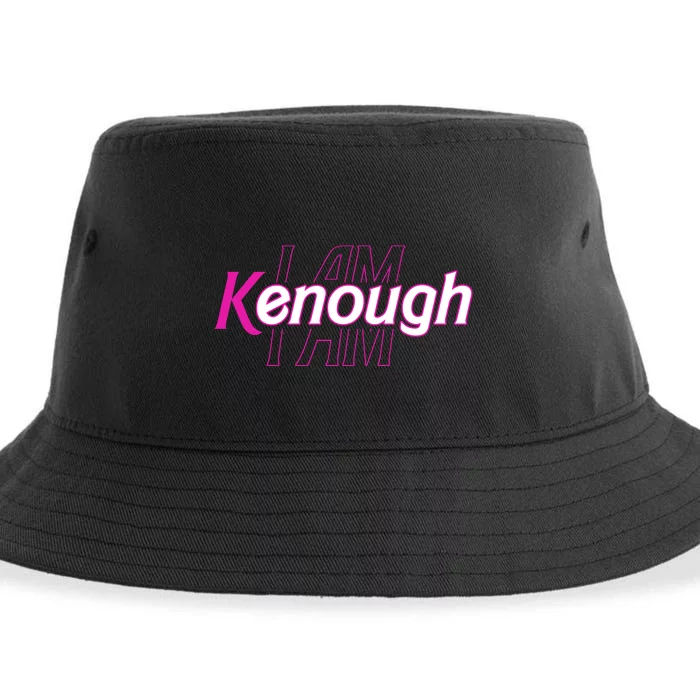 Pinky Im Ken I Am Kenough Funny Enough Sustainable Bucket Hat