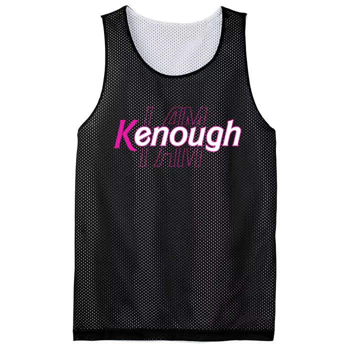 Pinky Im Ken I Am Kenough Funny Enough Mesh Reversible Basketball Jersey Tank