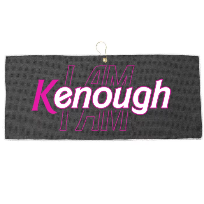 Pinky Im Ken I Am Kenough Funny Enough Large Microfiber Waffle Golf Towel