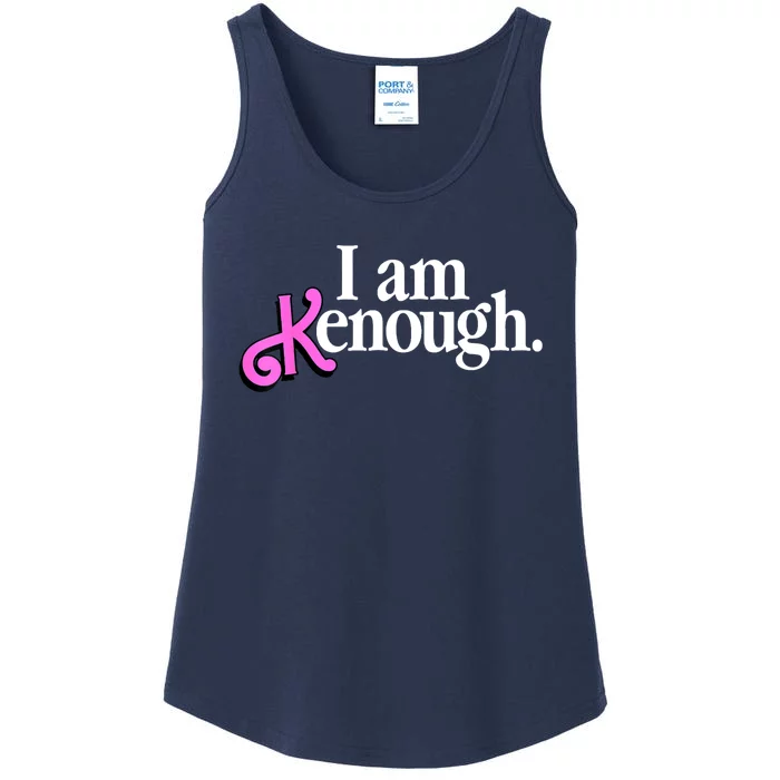 Pinky Im Ken I Am KenEnough Funny Enough Tee For Men Women Ladies Essential Tank