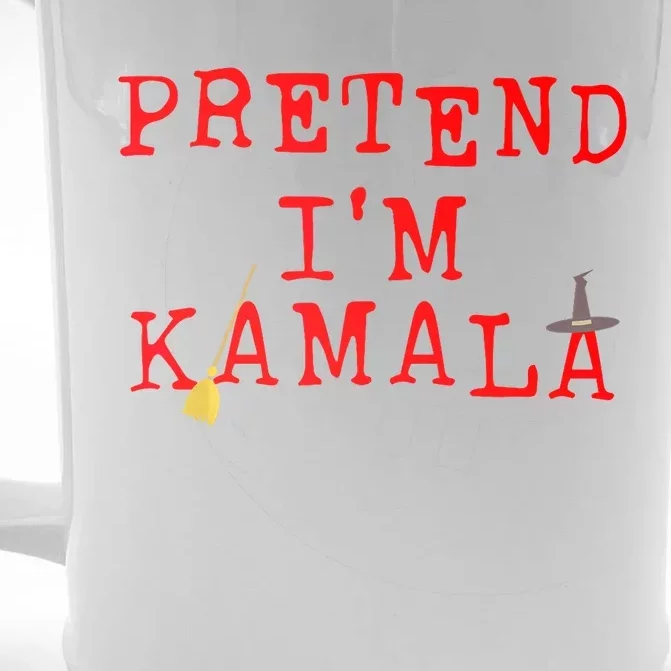 Pretend IM Kamala Front & Back Beer Stein