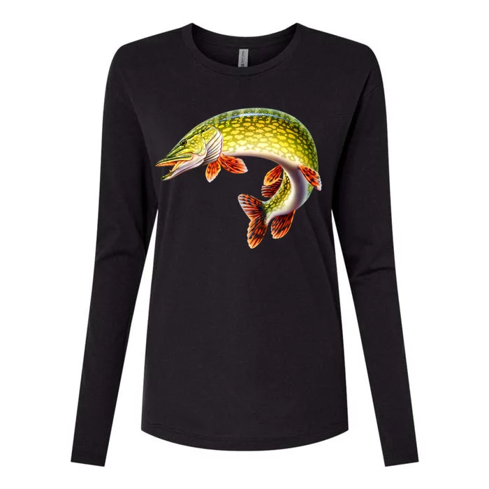 Pike Womens Cotton Relaxed Long Sleeve T-Shirt