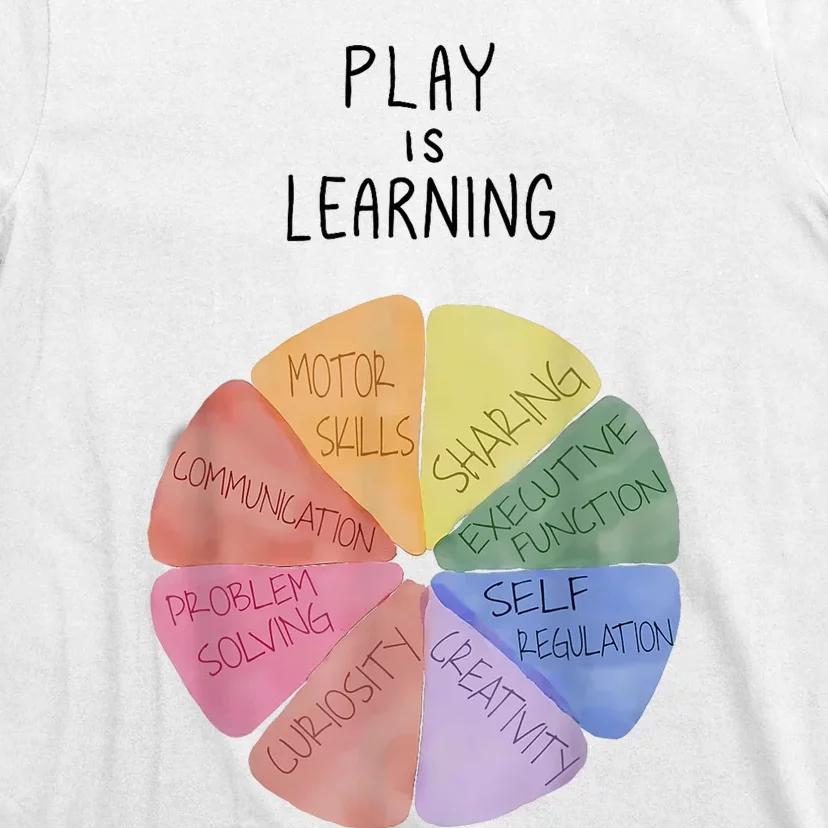 Play Is Learning Flower Floral T-Shirt