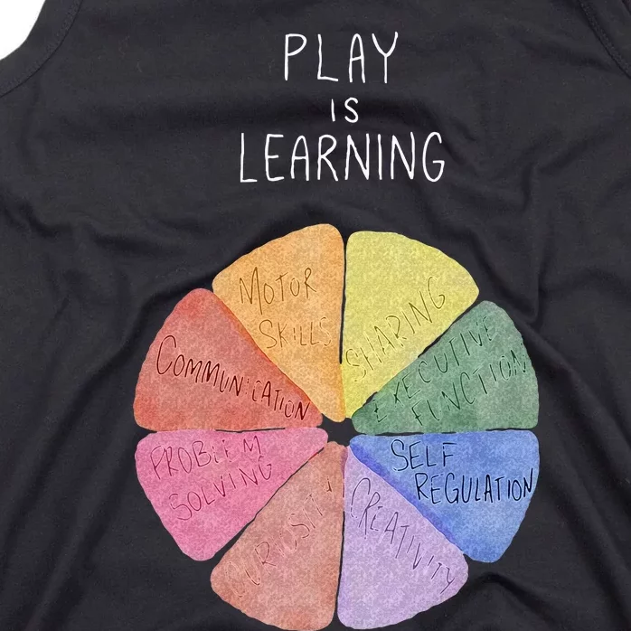 Play Is Learning Teacher Tank Top