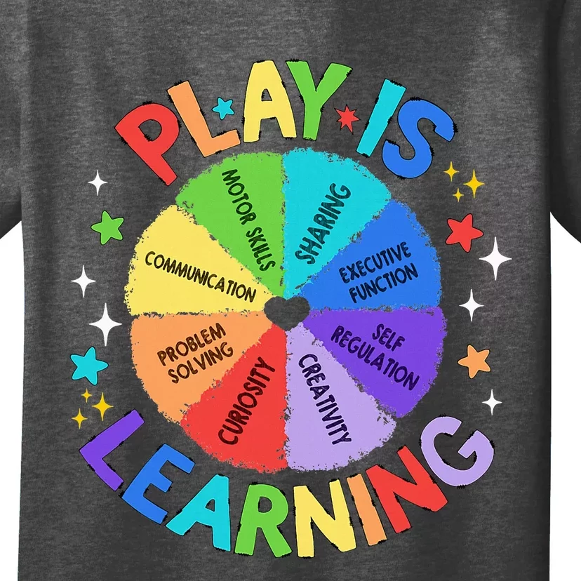 Play Is Learning Teachers Preschool Kindergartner T-Shirt