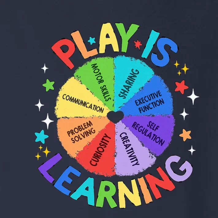 Play Is Learning Teachers Preschool Kindergartner Toddler Long Sleeve Shirt