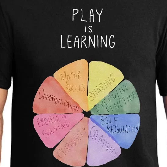 Play Is Learning Teacher Pajama Set