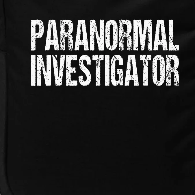 Paranormal Investigator Lazy Halloween Ghost Hunter Costume Impact Tech Backpack