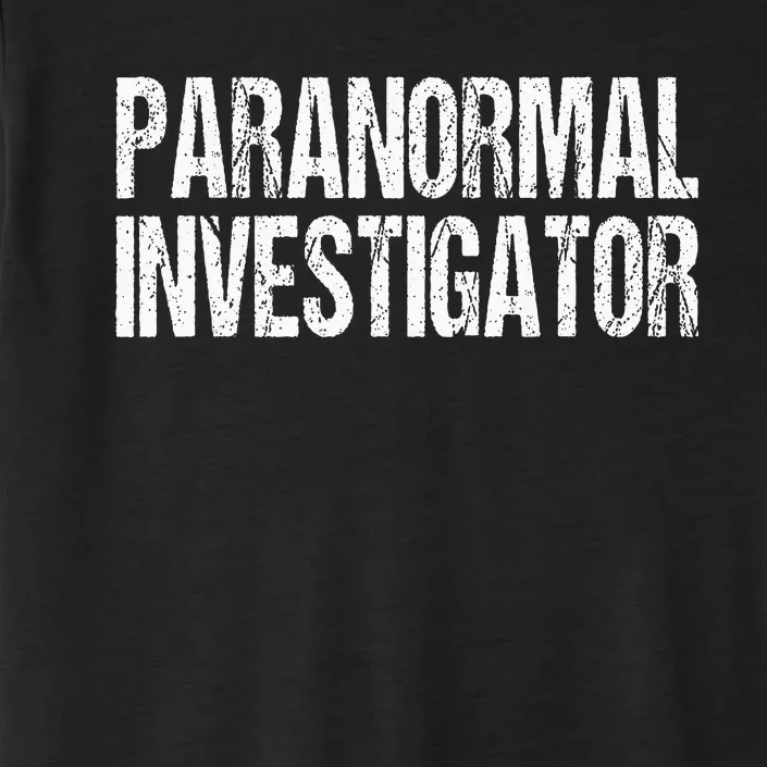 Paranormal Investigator Lazy Halloween Ghost Hunter Costume ChromaSoft Performance T-Shirt