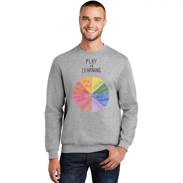 Play Is Learning Funny Teacher Sweatshirt