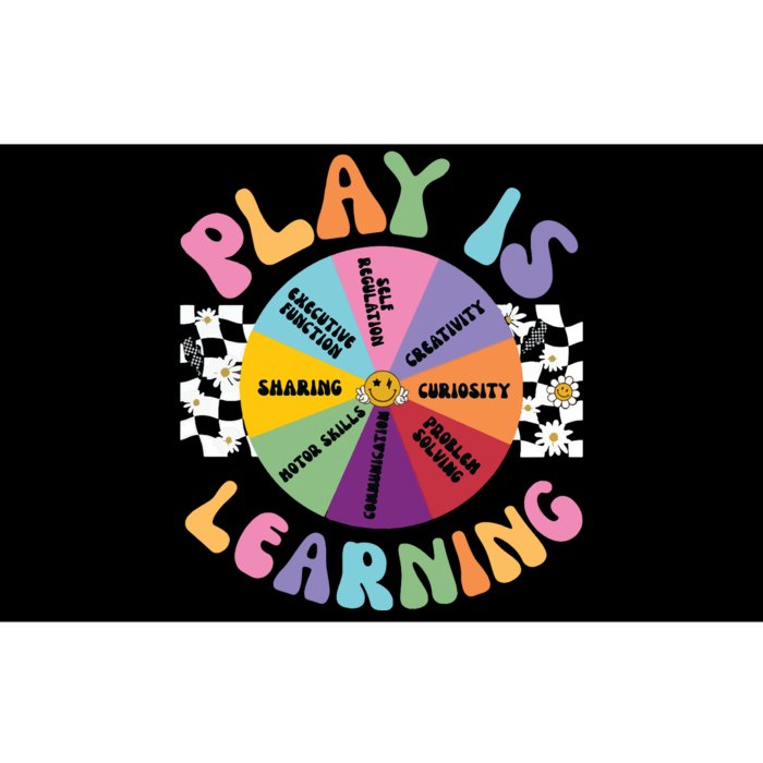 Play Is Learning Preschool Teacher Play Based Learning Bumper Sticker