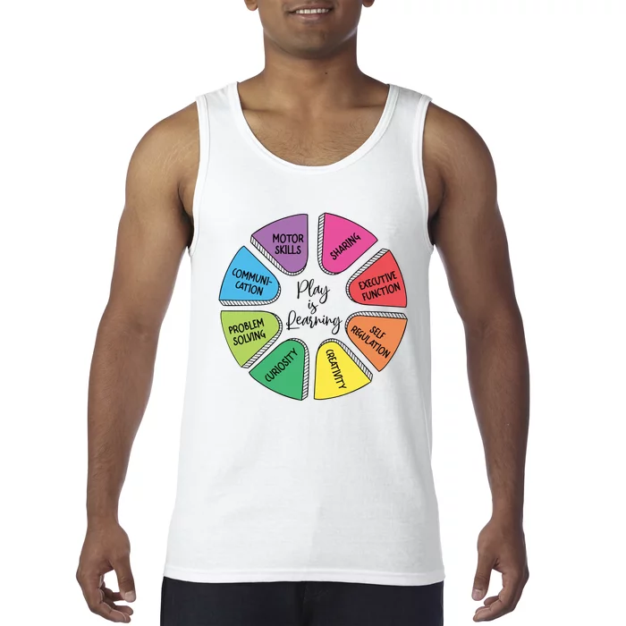 Play Is Learning Teacher Appreciation Tank Top