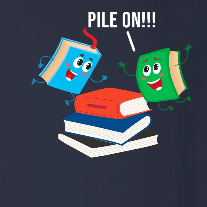 Pile On Books Toddler Long Sleeve Shirt