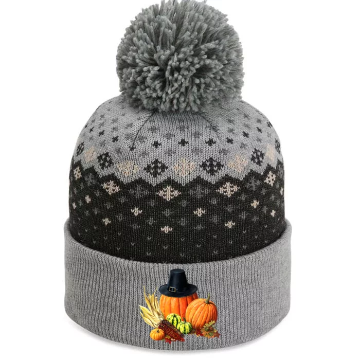 Pilgrim Thanksgiving The Baniff Cuffed Pom Beanie