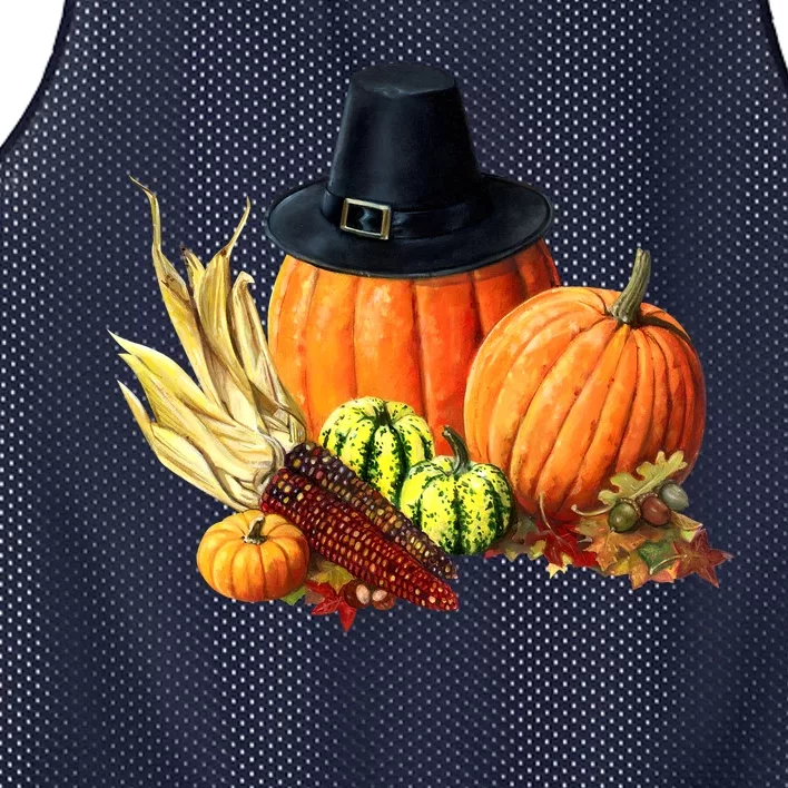 Pilgrim Thanksgiving Mesh Reversible Basketball Jersey Tank