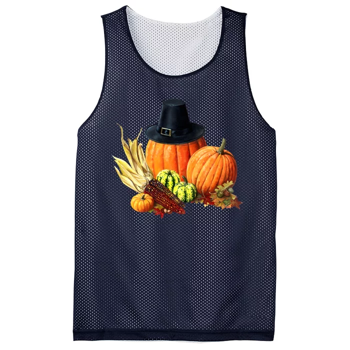 Pilgrim Thanksgiving Mesh Reversible Basketball Jersey Tank