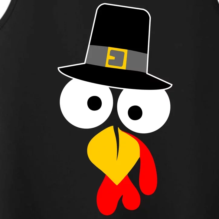 Pilgrim Turkey Big Face Thanksgiving Performance Tank