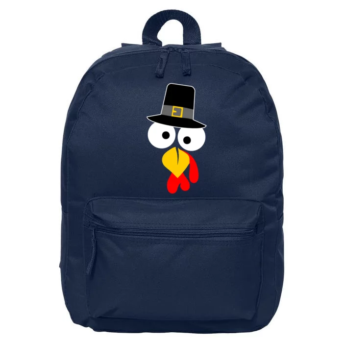 Pilgrim Turkey Big Face Thanksgiving 16 in Basic Backpack