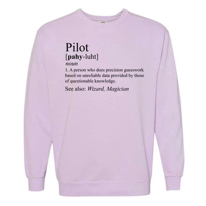 Pilot Definition Garment-Dyed Sweatshirt