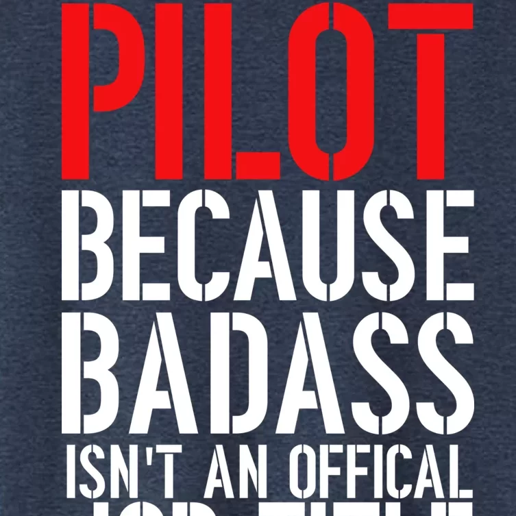 Pilot Official Job Title Women's Crop Top Tee