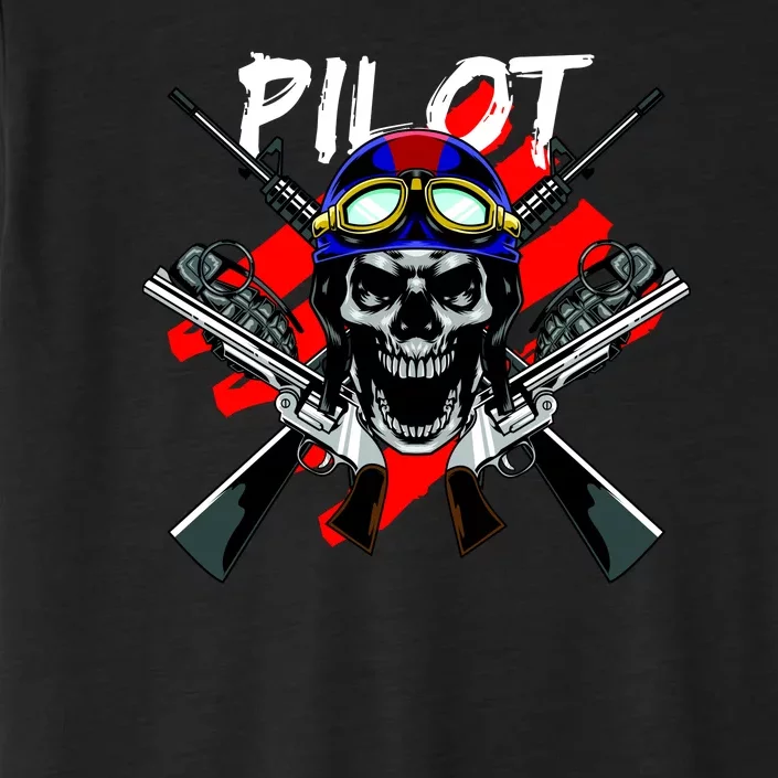 Pilot Skull ChromaSoft Performance T-Shirt