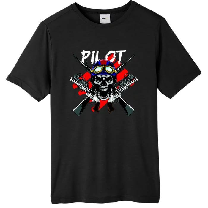 Pilot Skull ChromaSoft Performance T-Shirt