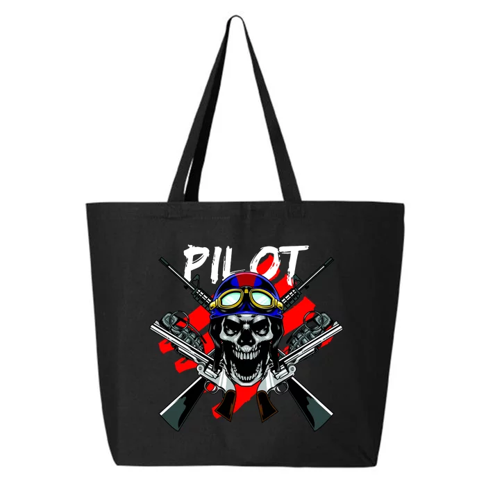 Pilot Skull 25L Jumbo Tote