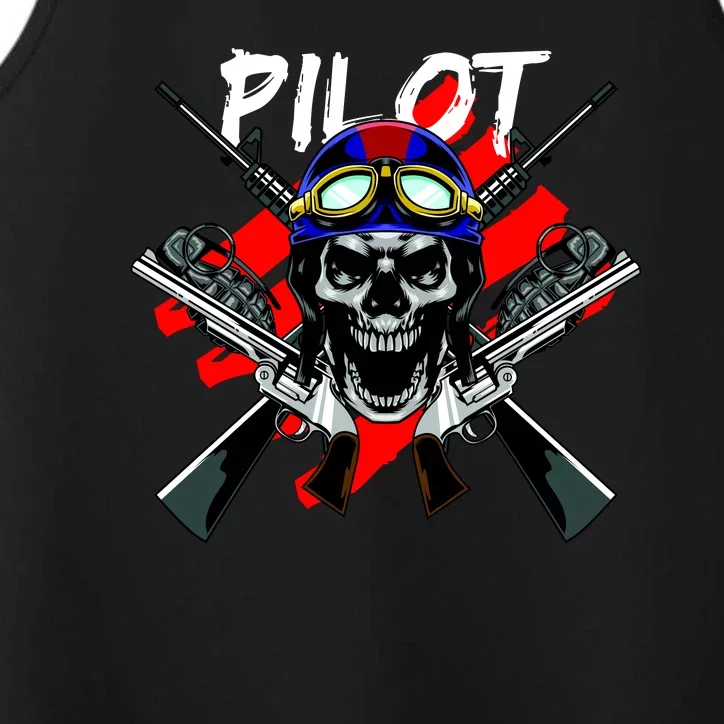 Pilot Skull Performance Tank