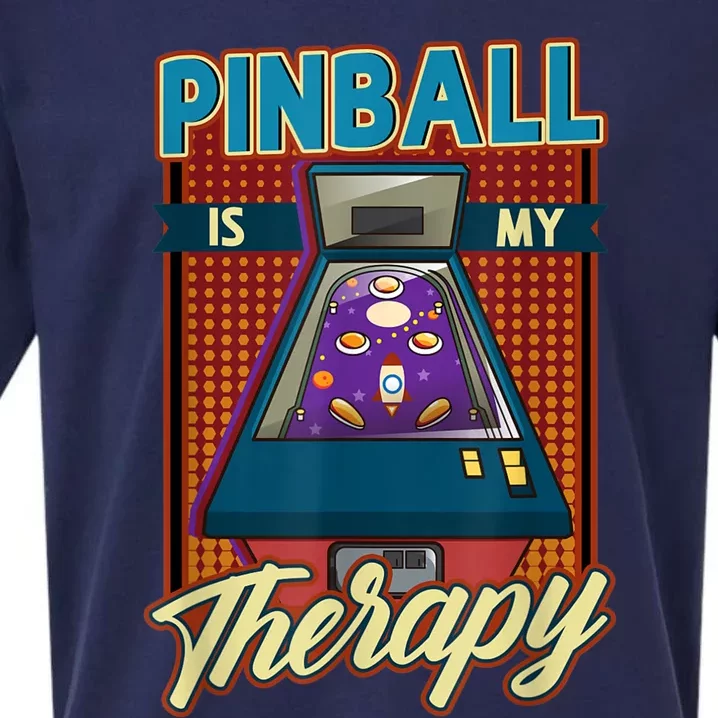 Pinball Is My Therapy Pinball Wizard Classic Retro Sueded Cloud Jersey T-Shirt