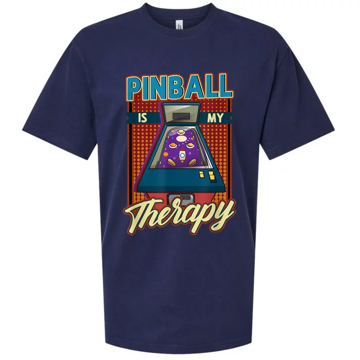 Pinball Is My Therapy Pinball Wizard Classic Retro Sueded Cloud Jersey T-Shirt