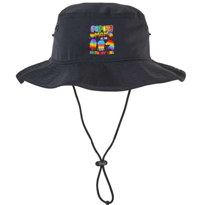 Pop It Mom Of The Birthday Girl Fidget Family Matching Legacy Cool Fit Booney Bucket Hat