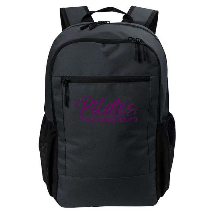 Pilates Is My Happy Hour Daily Commute Backpack