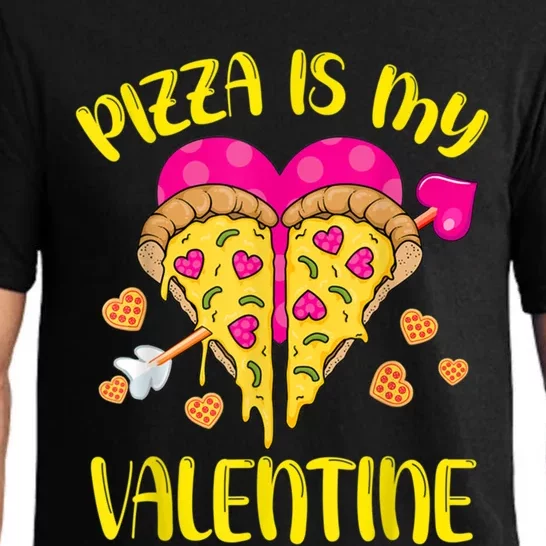 Pizza Is My Valentine Funny Valentines Day Cute Gift Pajama Set