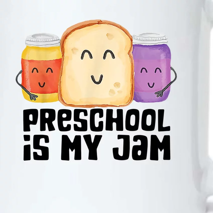 Preschool Is My Jam Back To School Funny Black Color Changing Mug